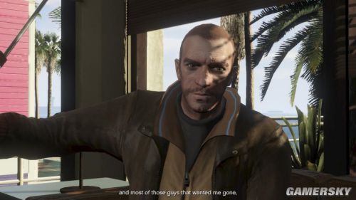 玩着《gta5》想念前作中的niko bellic没?