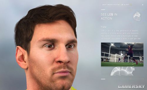 《FIFA 14》次世代梅西预告 30秒变梅西惊呆高