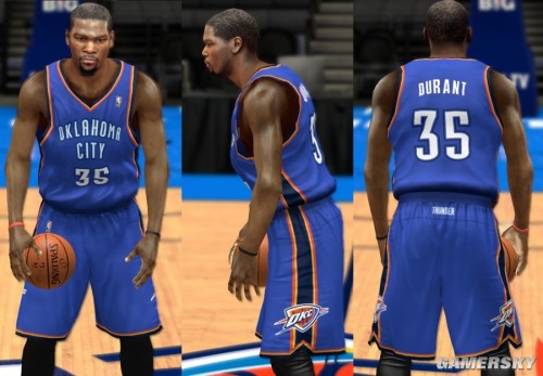 《NBA 2K14》雷霆队球衣补丁 _ 游民星空下载