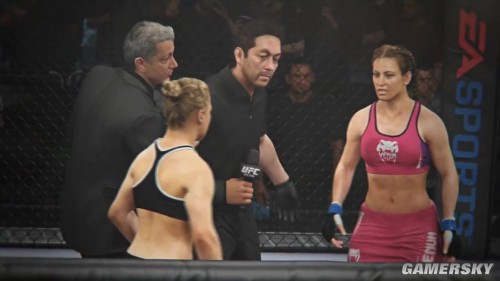 《终极格斗冠军(ea sports ufc)》预告女汉子袭来 真实画面引爆血性