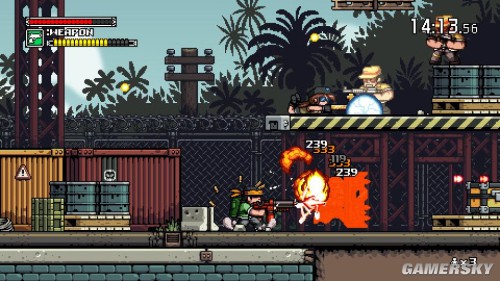 横版游戏 佣兵之王 Mercenary Kings 将登陆psv 支持4人联机 佣兵之王 游民星空gamersky Com