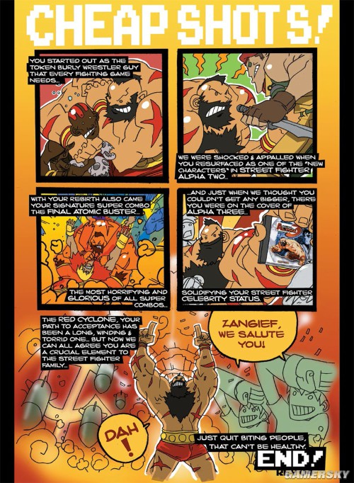 《街头霸王》最新官方漫画小本春丽被众人围攻