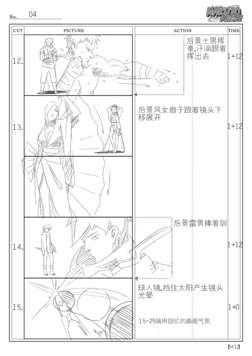 网曝火影忍者ol剧情op分镜图疑与动画结局有关