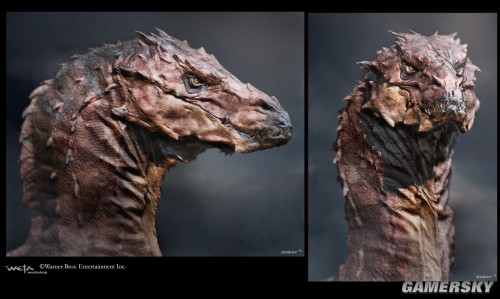 霍比特人史矛革之战thehobbitthedesolationofsmaug原画欣赏详解恐怖