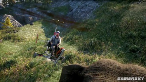 《孤岛惊魂4(far cry 4)》特殊荣誉预告 欢乐大象助君杀敌