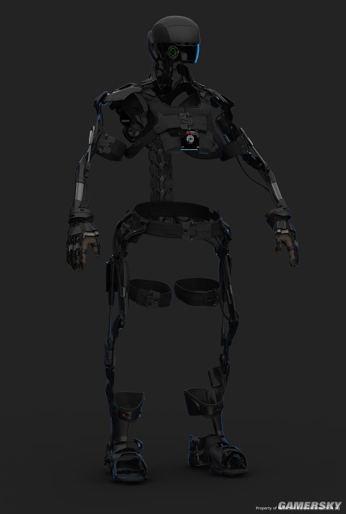 机械战警robocop高清3d概念图两足机器人杀无赦