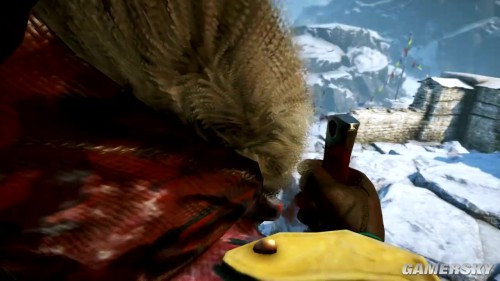 孤岛惊魂4 Far Cry 4 新画面雪豹碎头 帅哥主角继承远古遗志 孤岛惊魂4 游民星空gamersky Com