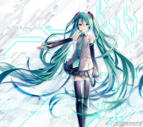 vocaloid虚拟歌手 初音未来(miku)美图壁纸_动漫星空