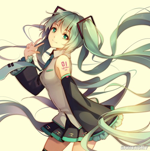 vocaloid虚拟歌手 初音未来(miku)美图壁纸