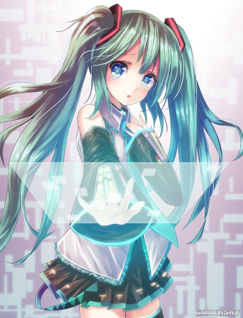 vocaloid虚拟歌手 初音未来(miku)美图壁纸