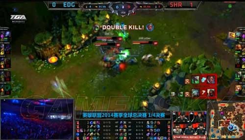 LOL S4八强赛Uzi四杀老鼠逆天 皇族再胜EDG