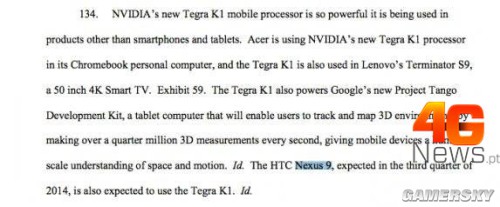 Nexus 9平板曝上市时间htc代工3gb内存好威武 Nexus 9 上市时间 游民星空gamersky Com