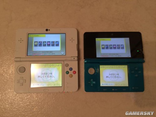 New 3DS与3DS详细对比组图 更粗更大的新款