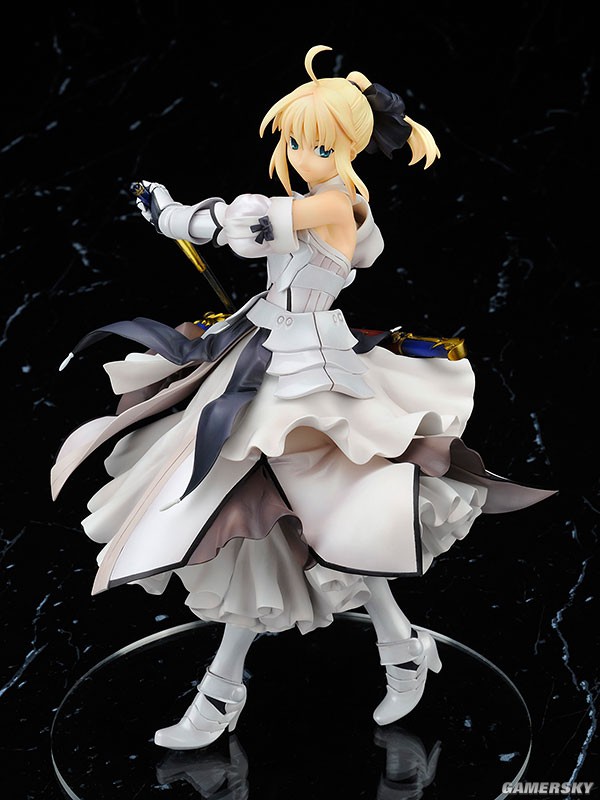 Fate unlimited codes saber lily持剑站姿手办