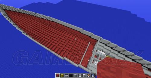 我的世界 打造俾斯麦号战舰图文教程 超级战舰