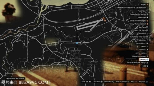 侠盗猎车手5(GTA5) PS4版随机任务汽车位置图