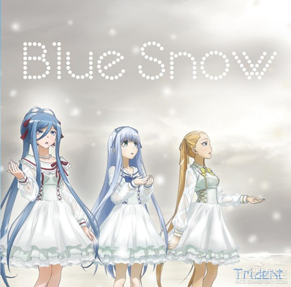《苍蓝钢铁的琶音 -ARS NOVA- DC》主题曲“Blue Snow”由Trident演唱 预览MV公开海报
