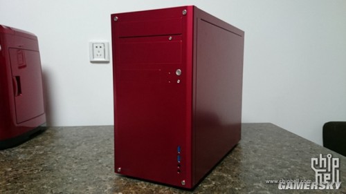 红色小板架构 ABEE Smart J08R限量版机箱装