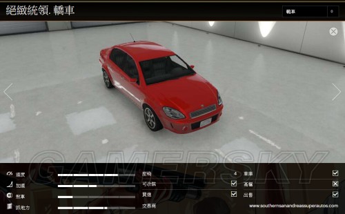 侠盗猎车手5（GTA5） 全载具图鉴 详细数据资料一览