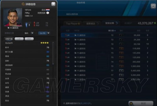 FIFA Online3 14赛季卡妖人边锋球员推荐 14基