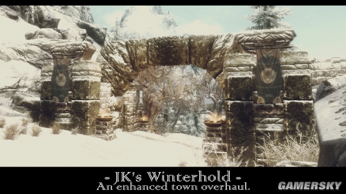 上古卷轴5 天际 The Elder Scrolls V Skyrim 最新区域整容mod 冬域之城白雪皑皑 上古卷轴5 天际 Mod 游民星空gamersky Com