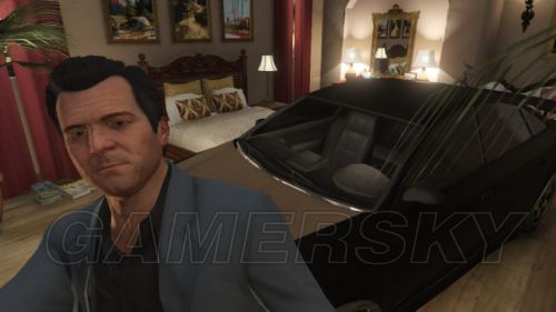 侠盗猎车手5(GTA5) 让富兰克林或崔佛进去麦克