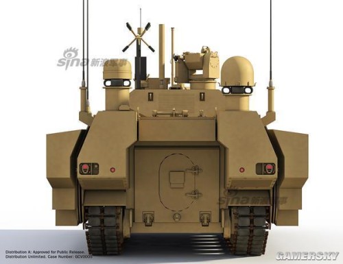 美军未来gcv战车方案亮相 次世代坦克陆地航母
