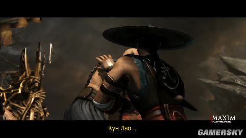 《真人快打x(mortal kombat x》最新预告片 少林武僧刘康邪恶回归