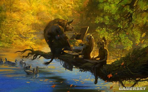 魔兽世界清新风格壁纸