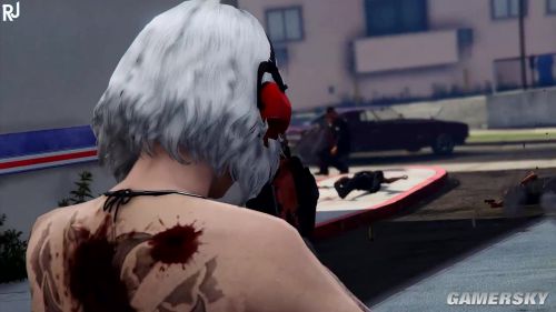 《gta5》最新短片 比基尼女郎演绎速度与激情