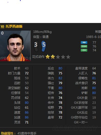 FIFA Online3妖人球员推荐