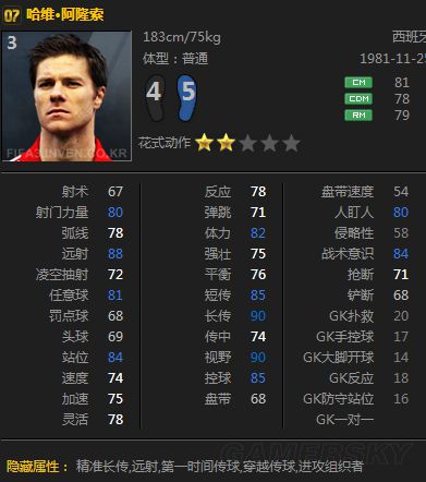 FIFA Online3妖人球员推荐