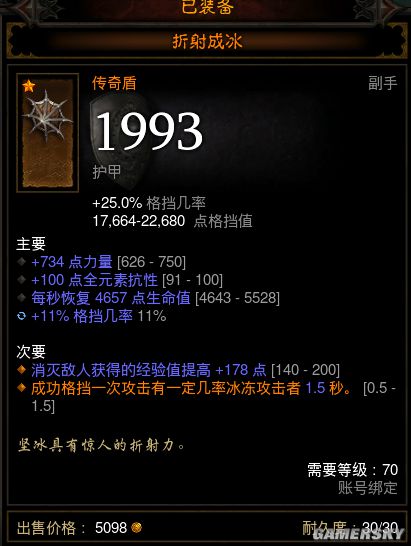 暗黑3圣殿骑士装备