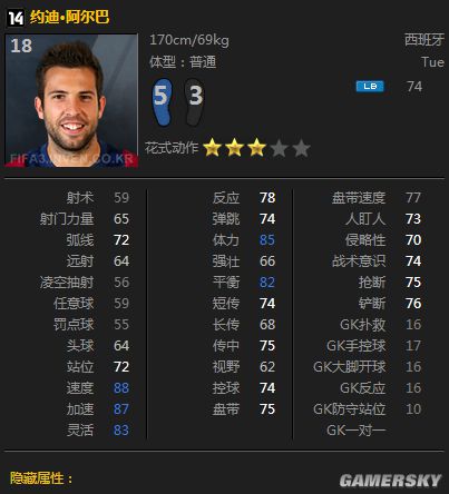 FIFA Online3双速高球员