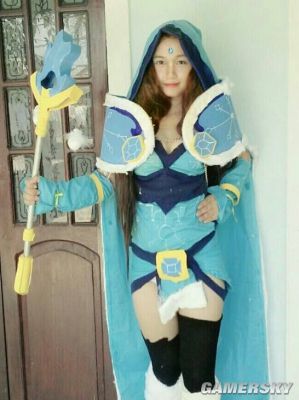 Dota2屠夫美女COSPLAY 