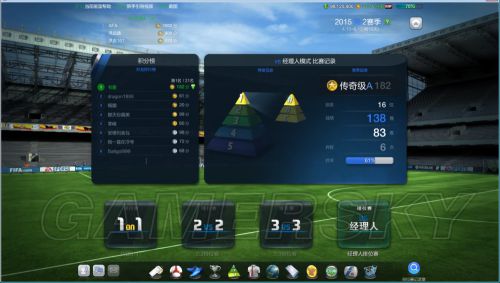 FIFA Online3暴力型战术板