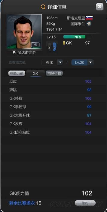 FIFA Online3国米套球员推荐