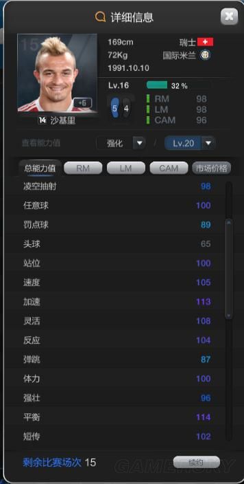 FIFA Online3国米套球员推荐