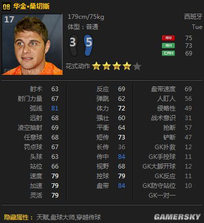 FIFA Online3 08赛季卡隐藏属性