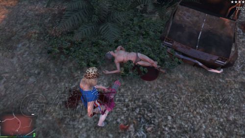 模型质感做的还挺真～                           请关注:gta5专区