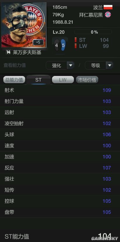 FIFA Online3拜仁套前锋