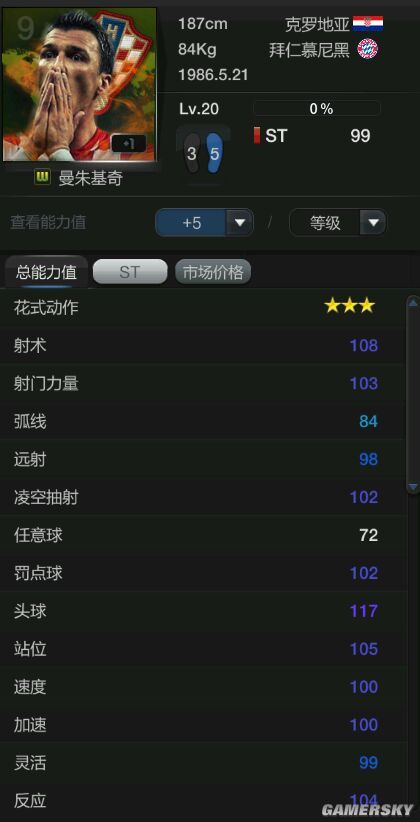 FIFA Online3拜仁套前锋