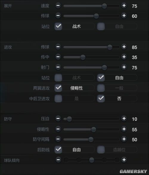 FIFA Online3三后卫阵型技巧