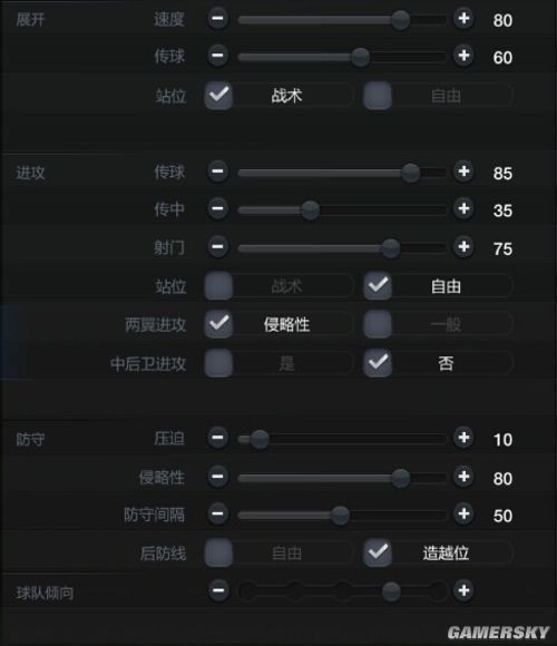 FIFA Online3三后卫阵型技巧