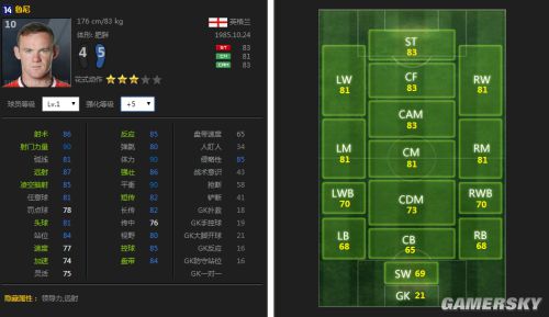 FIFA Online3高性价比中场推荐 主流中场手感评