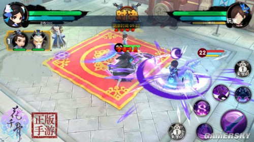 花千骨手游花千骨VS蓝碎月