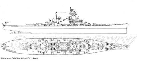 《我的世界》战舰制作图文教程 蒙大拿级战列舰建造教程