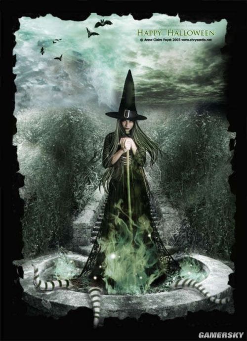 阴暗鬼魅中的邪恶之美神话中的十大可怕女巫