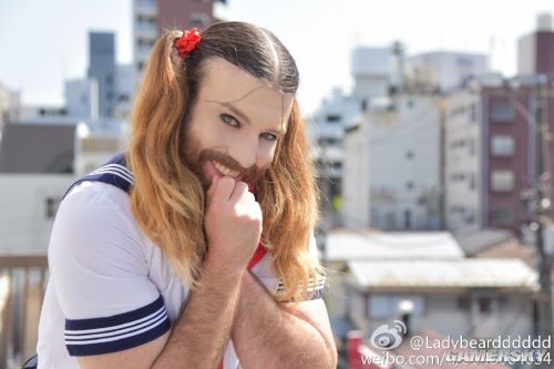 ladybeard本色COS天谕男灵珑