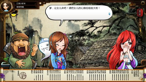 《要点风云传》女角色v要点女风云角色侠客攻略传侠客西域攻略线图片